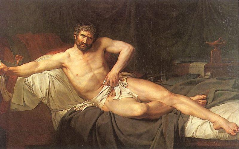 The Death of Cato of Utica, Lethiere, Guillaume Guillon